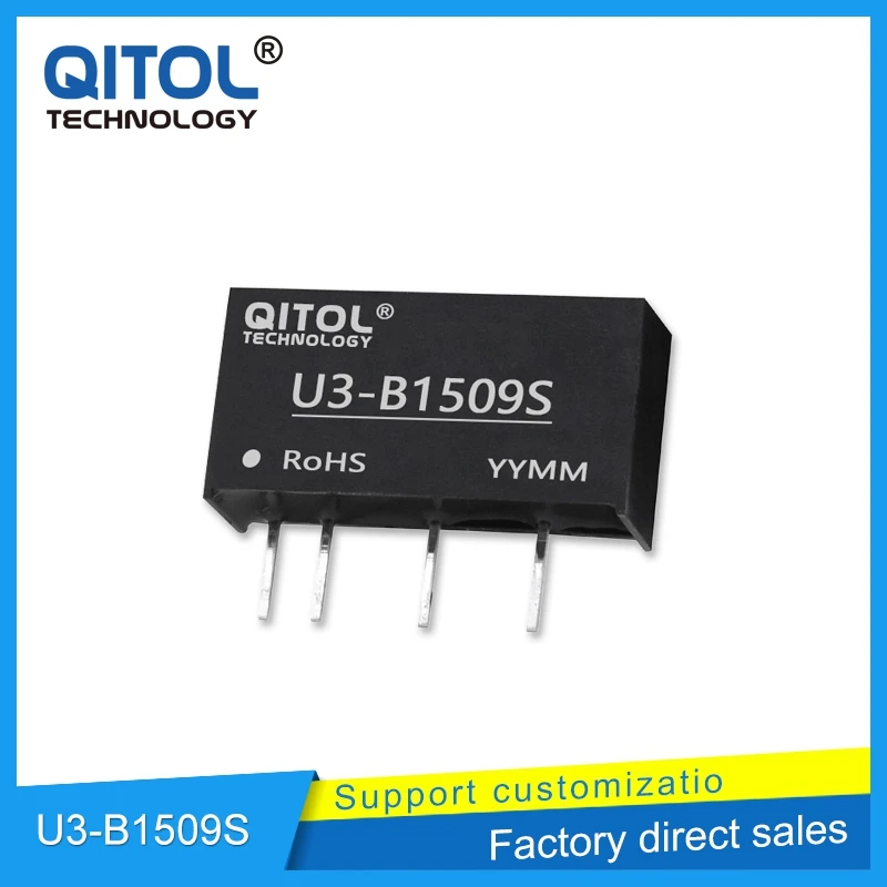 3W U3-B1509S B1509S-3WR3 DC-DC POWER CONVERTER Switching Step-Down 9VDC Miniature Disconnector Module Isolated DC-DC Power Modul