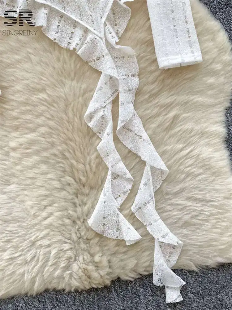 BabYoung jesień amerykańskie topy w stylu retro damskie bluzki z długim rękawem szczupła nieregularna odzież uliczna gorąca zgrywanie moda list T-Shirt z nadrukiem