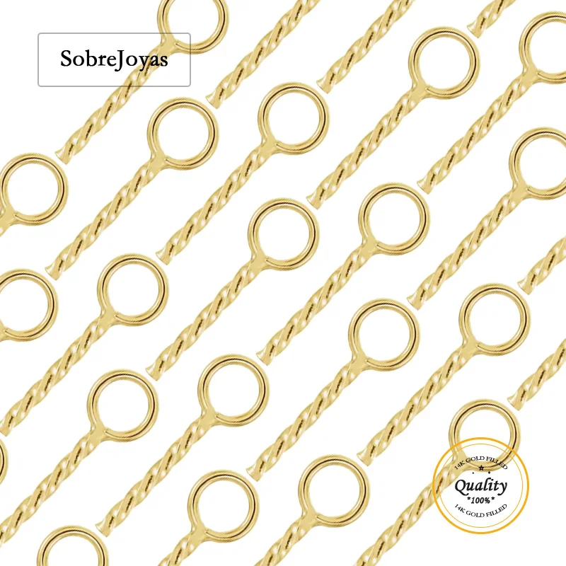 

14 К позолоченный винт, поворотный колышек для глаз, аксессуары «сделай сам», для полупросверленного жемчуга, принадлежности для изготовления ювелирных изделий, винтовой колышек, падение