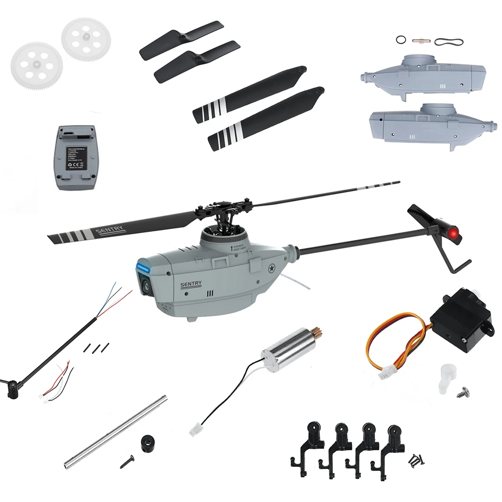 Rc Tijdperk C127 Sentry 4CH Flybarless Helicopter Onderdelen Voor Eachine E110 Helicopter