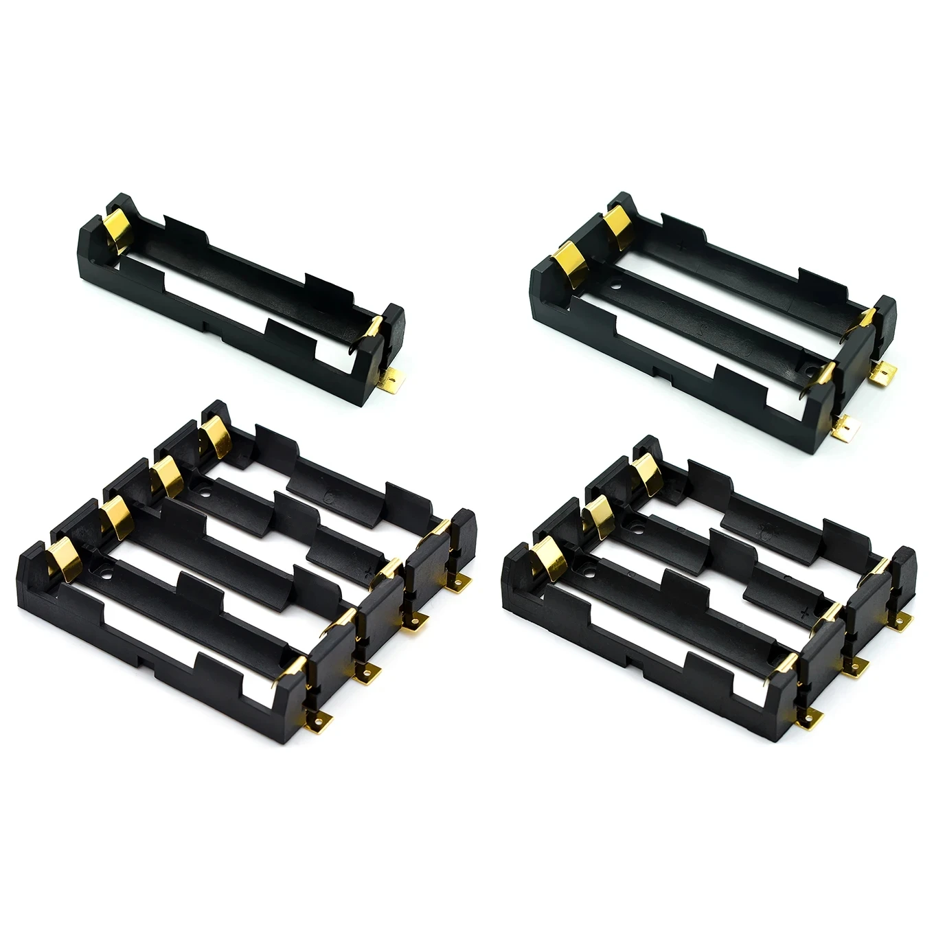 18650 Battery Pack Single/Double/Triple/Four Cells SMT SMT SMT Cell Holder 1~4 Cells SMT Cell Holder SMD