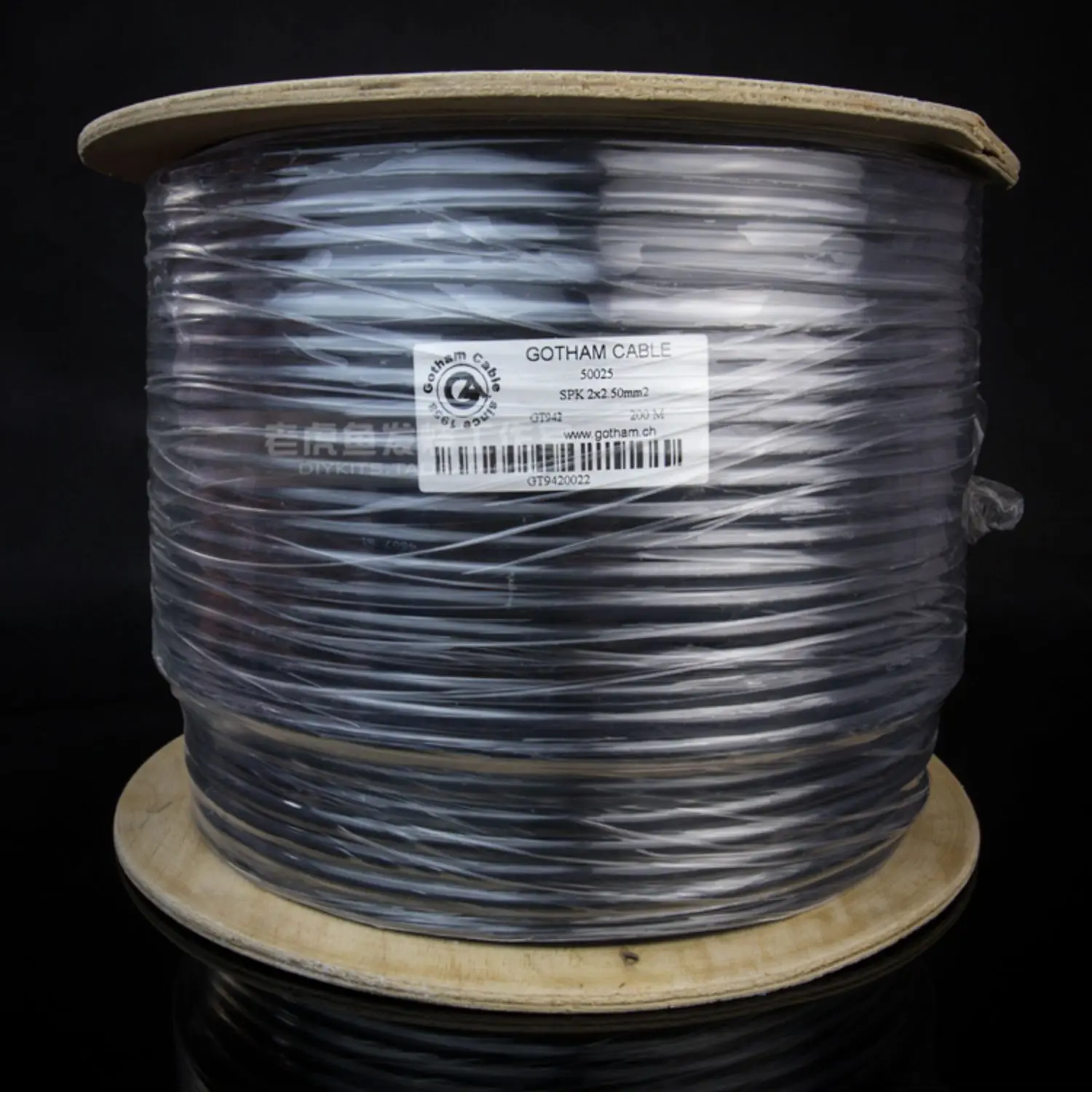 Рассеянный кабель динамика 50025/50040/54225/54240 Сигнальный кабель громкоговорителя для энтузиастов Gotham Audio