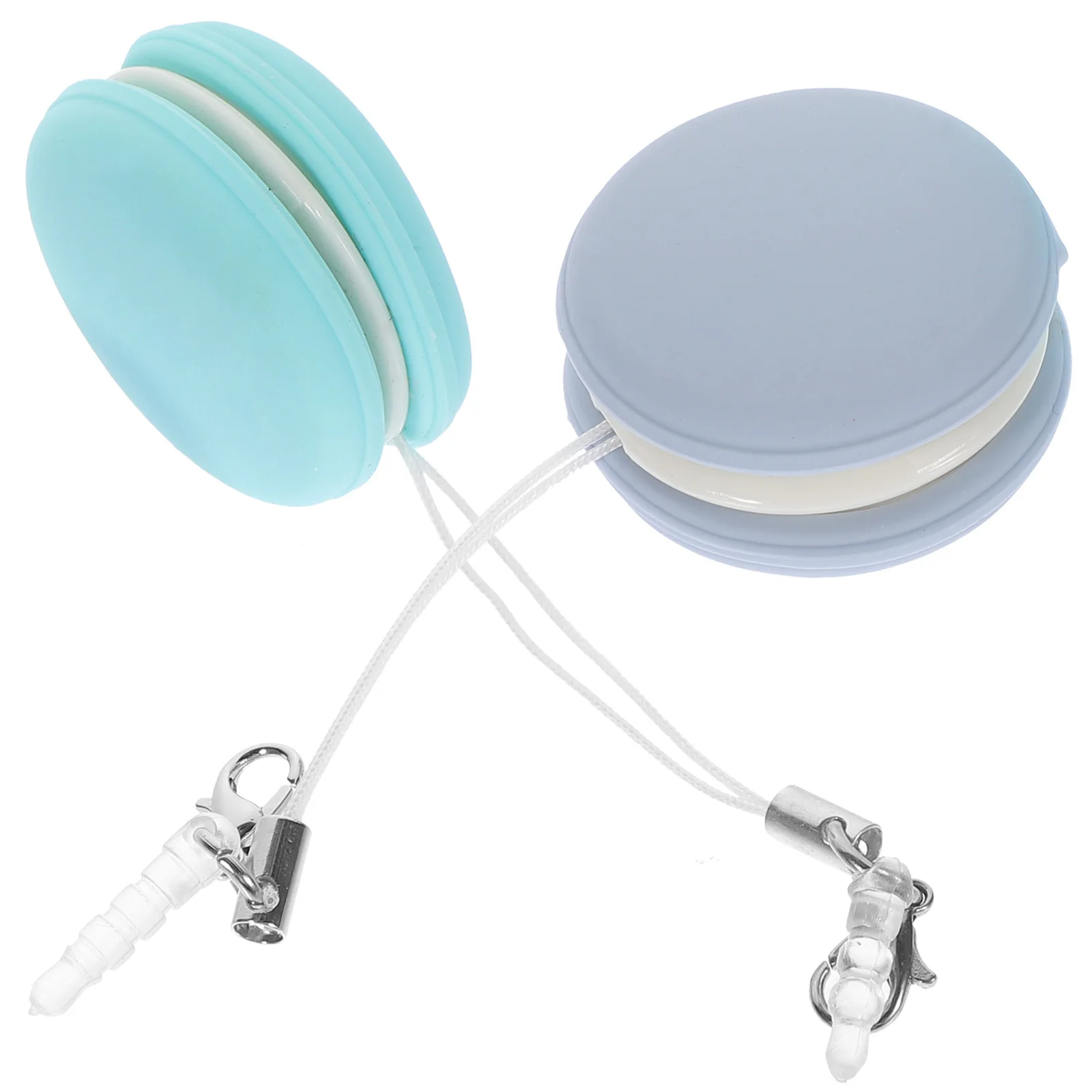 

2Pcs Circular Screen Cleaning Cloth for Phone Silicone Mobile Screen Cleaner Wipe Portable Scratch Resistant Pendant Accessory