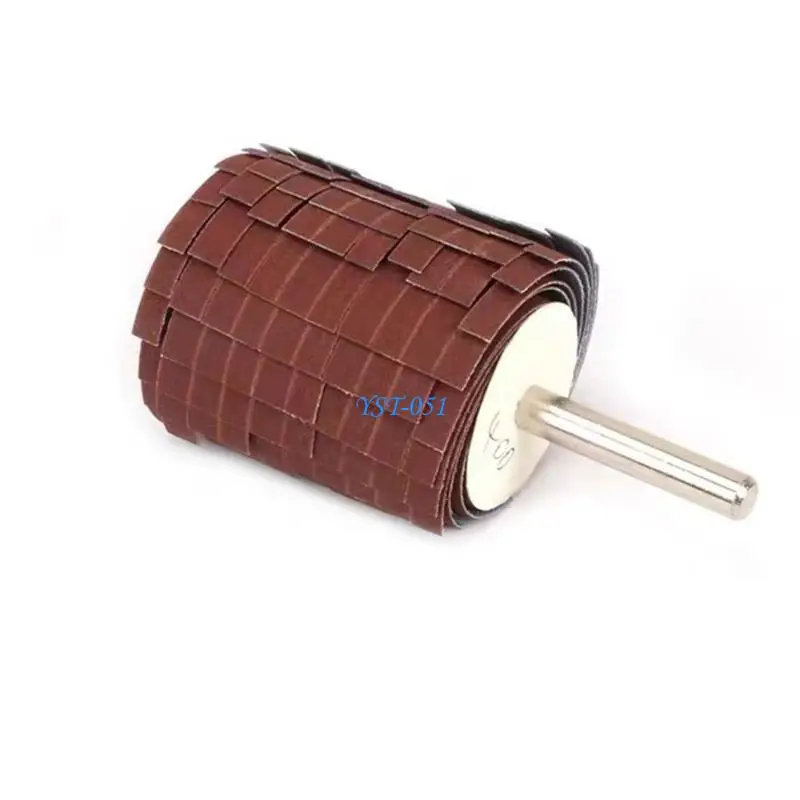 

E15A 80~600 Grit Grinding Polishing Wheel Emery Cloth Wire Striping Polishing Wheel