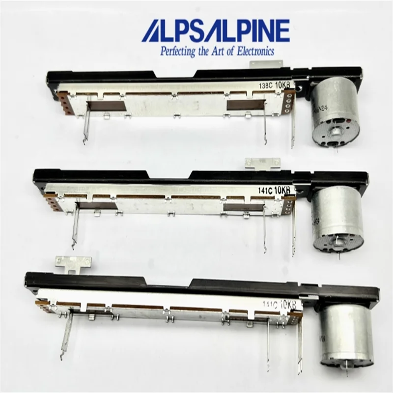 1 PCS ALPS Allen mixing console GLD80 QU24 electric sliding potentiometer pusher B10K 4-pin dustproof strap