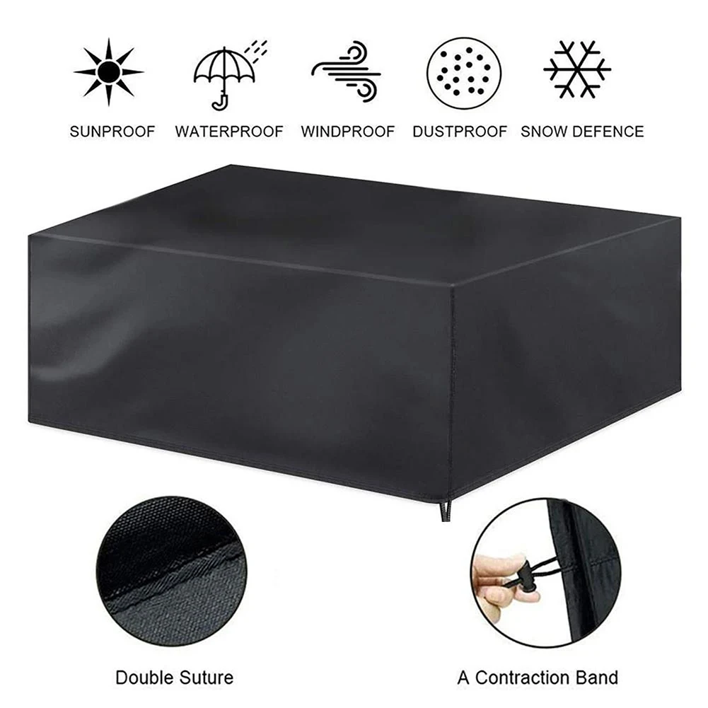 Foosball Table Cover Table Cover 163 115 48cm Waterproof 163 115 48cm 430g set Black Oxford Cloth 163 115 48cm