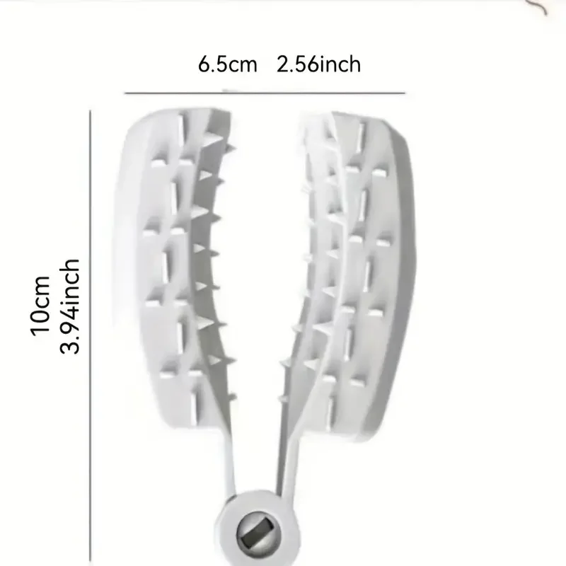Cut-Resistant Kitchen Hand Guard | Food-Safe Plastic Clip for Slicing, Grating & Chopping Vegetables | Prevents Finger Cuts