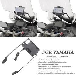 Motorcycle Accessories GPS Smart Phone Navigation GPS Plate Bracket Adapt Holder Kit For YAMAHA NIKEN 900 NIKEN GT NIKEN900 2018