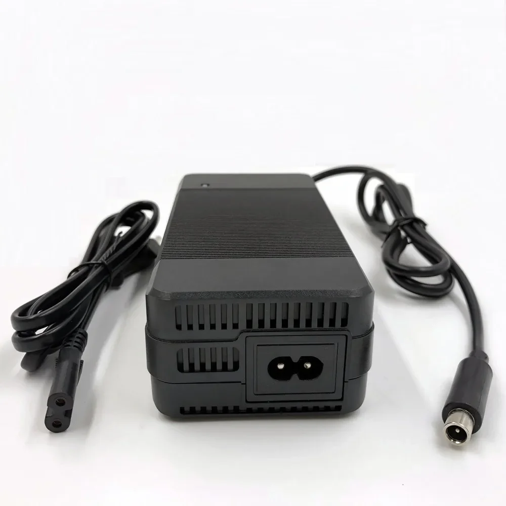 36V Charger Output 42V4A Fast charge Lithium Battery Charger Li ion Charger For 36V 10S Battery With Fan DC GX16 RCA Connector