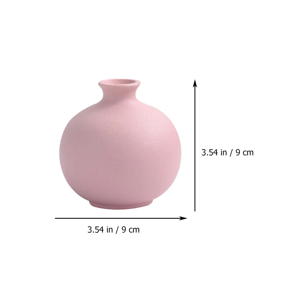 

2Pcs Ceramic Nordic Style Vase Home Decor Creative Flower Vase Fine Craftsmanship Exceeds Imagination Flower Bottle