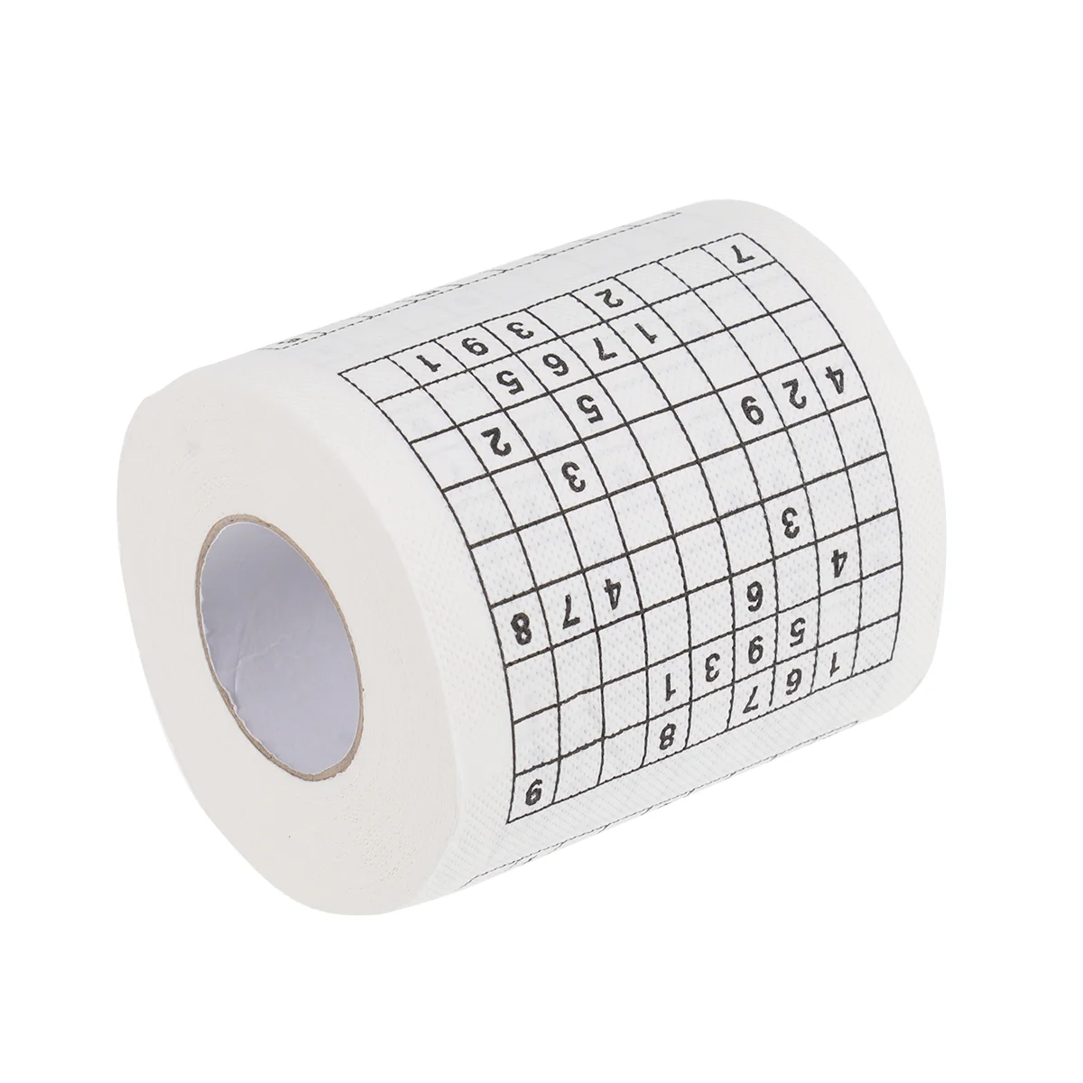 Creatief Sudoku bedrukt tissuepapier Toiletrolpapier Bad Grappig papier Tissue tissue roll bedrukt papier