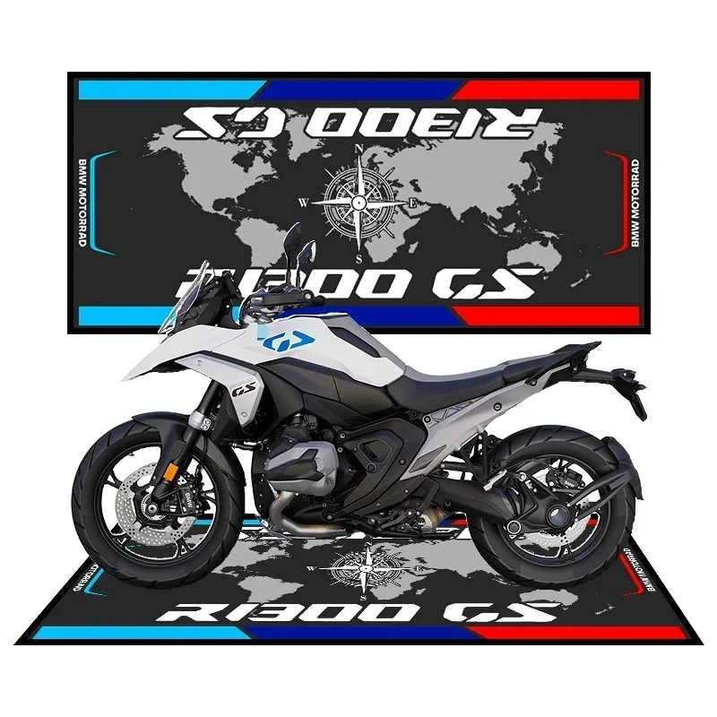 For BMW Large Size Motorcycle Display Carpet Work Floor Garage Racing Moto Mat Entrance Doormat Bedroom Rug For BMW S1000R GS