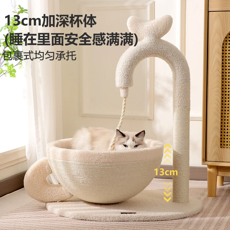new-style-cat-tree-with-cat-bed-rope-scratching-post-small-cat-tree-design-sisal-scratching-posts