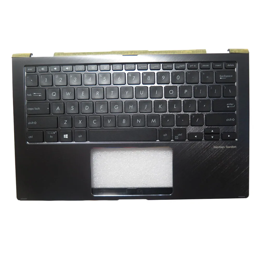 

Laptop PalmRest&keyboard For ASUS 90NB0JC1-R31US0 Black Top Case United States US Black keyboard With Backlit