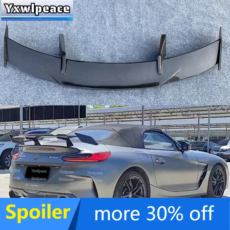 

GT Style Real Carbon Fiber Rear Trunk Spoiler Wing Car Accessories for BMW Z4 G29 2019 2020 2021 2022 2023