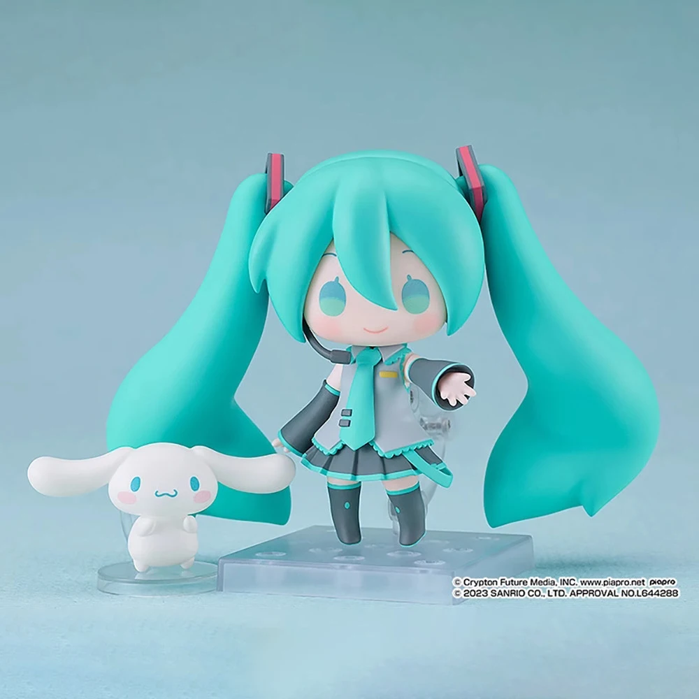 [Op Voorraad] Originele Good Smile Company Nendoroid 2306 Hatsune Miku en Cinnamoroll 10 Cm Action Figure Model Speelgoed