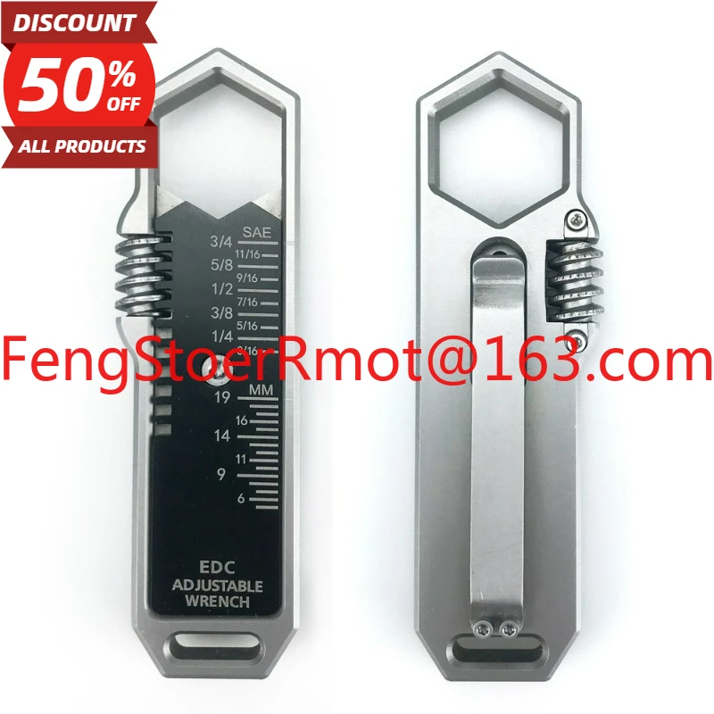 

Multi-function Adjustable Wrench EDC Wrench Portable Multi-function Removal Wrench