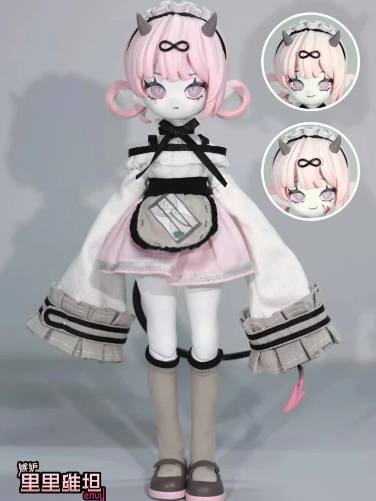 منتجات جديدة متوفرة في المخزون Bjd صندوق أعمى 8 نقاط عمل الشكل العناصر الزخرفية العصرية والتماثيل الدمى هدية عيد الميلاد والمهرجان #5