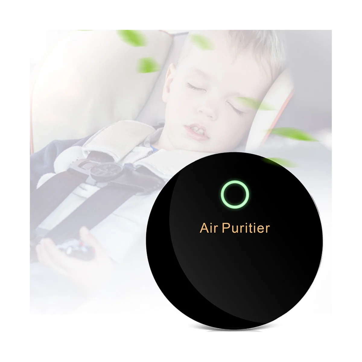 Mini generador de purificador de aire portátil, herramienta desodorante para refrigerador doméstico, máquina desodorante