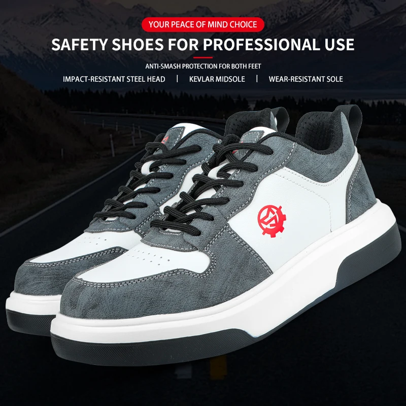 

Low-top sports safety shoes, protective shoes, work shoes, anti-smashing, anti-impact, anti-puncture, lightweight and comfortabl