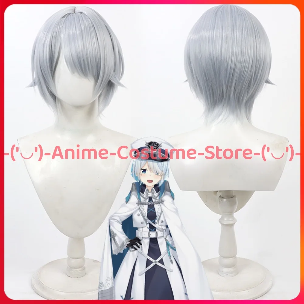 

NIJISANJI VTuber Yukishiro Mahiro Cosplay Wig Anime Character Halloween Carnival Party Costume Wigs Heat Resistant SyntheticHair