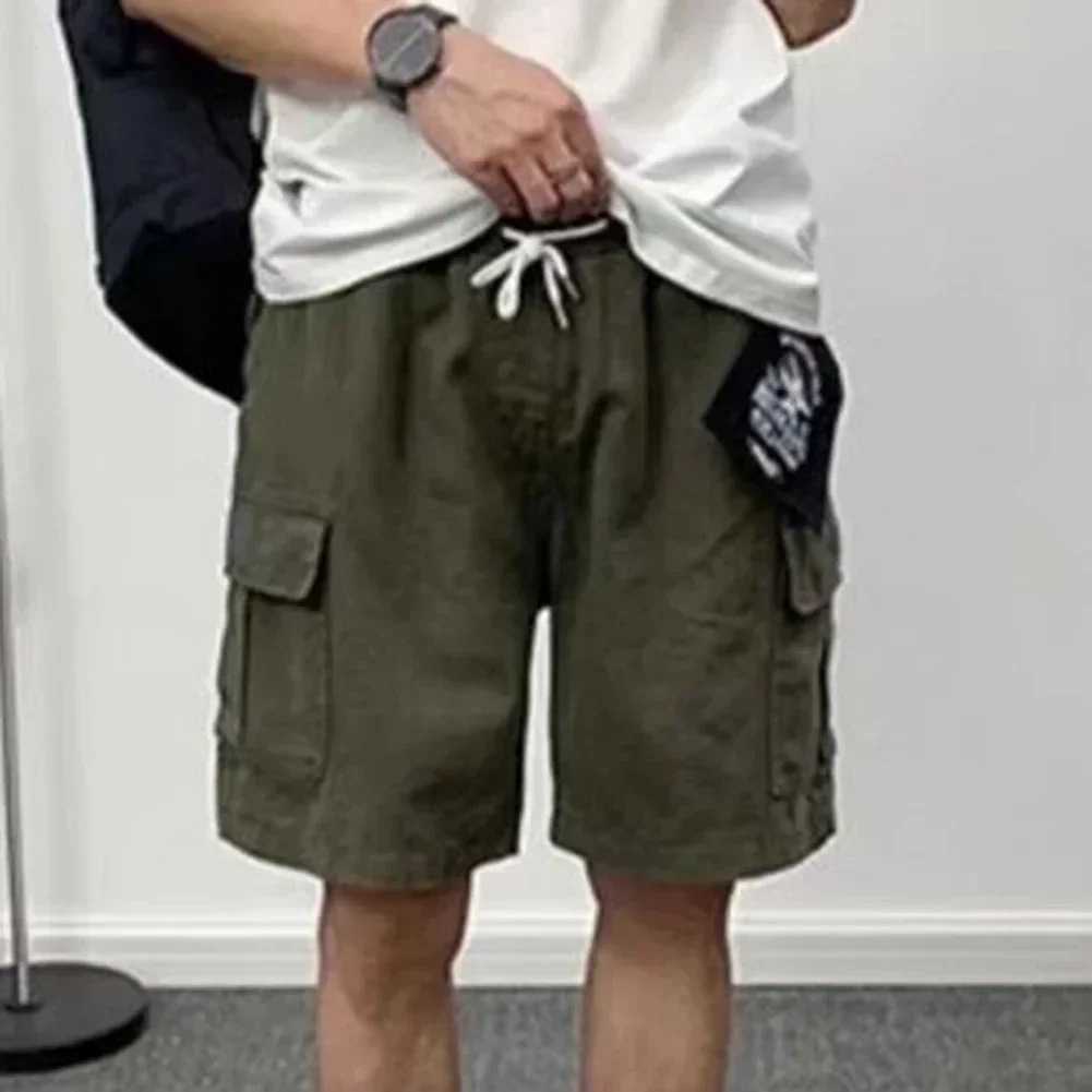 السراويل الصيفية غير الرسمية السراويل البضائع الصيف لباس غير رسمي 2XL الرجال الصيف فضفاض البضائع السراويل بحر عطلة وتتسابق