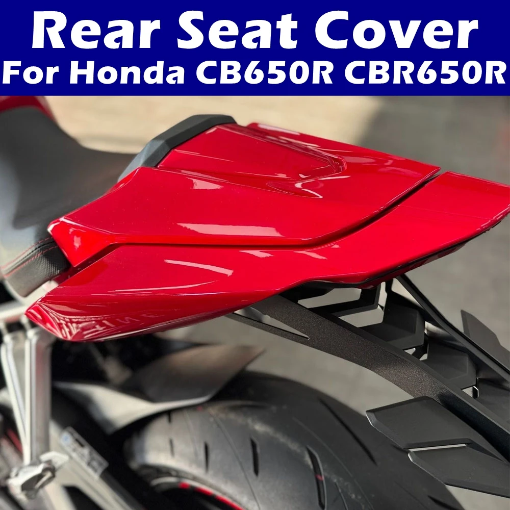 

Motorcycle Fairing Pillion Rear Passenger Seat Cover Fits For Honda CB650R CBR650R 2024 2025 Rear Seat Cowl CBR650 R CB 650R