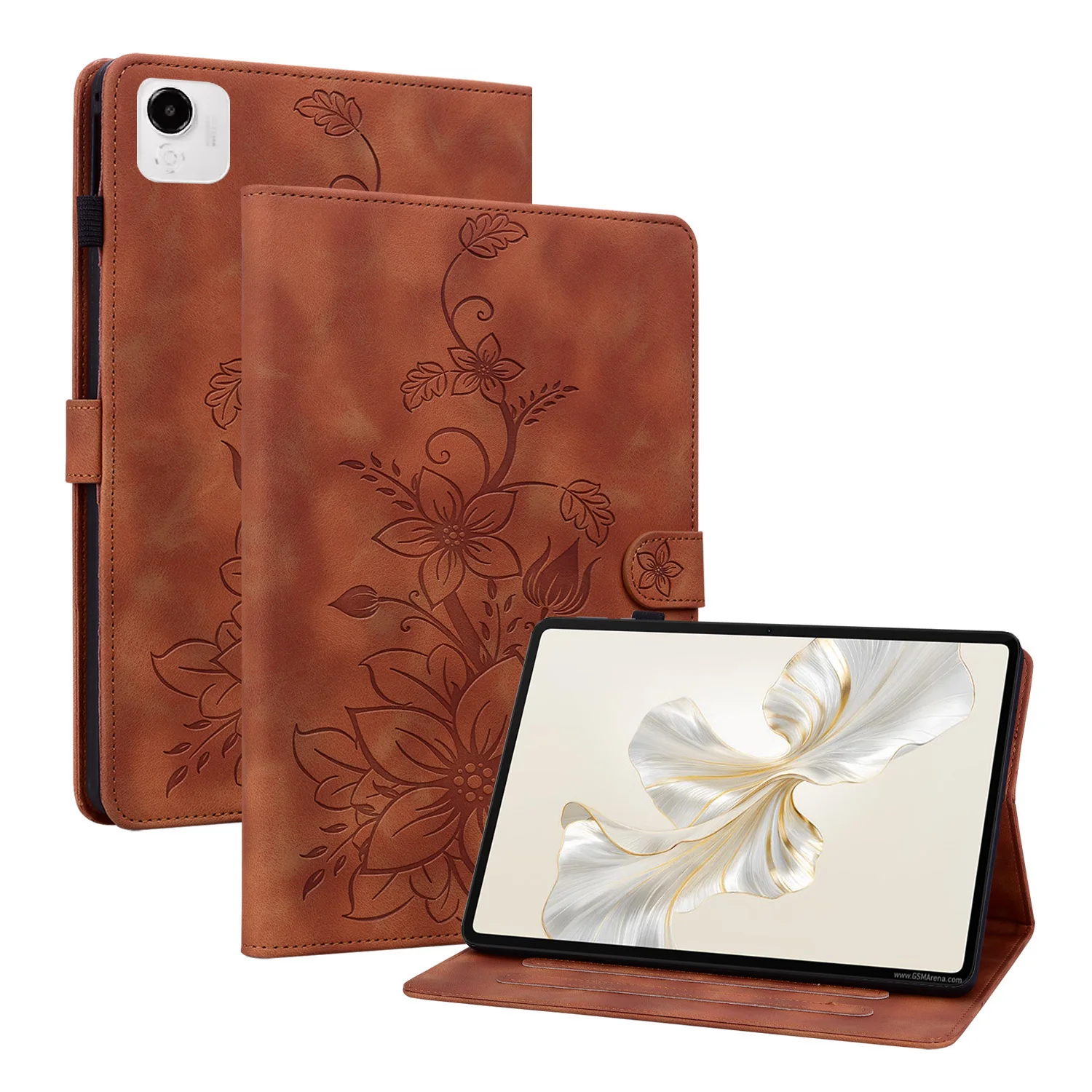 

Luxury PU Leather Case Universal for Huawei Honor Pad X9a X9 Pro 2025 11.5 inch Adjustable Multi-Angles Stand Cover Shockproof