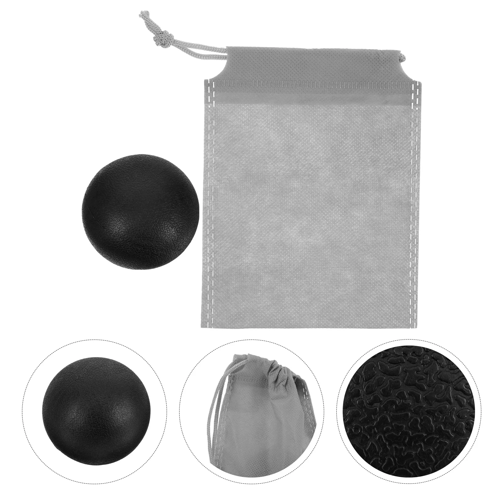 

Массажный мяч, ролик для глубоких мышц для спины, шеи, ног, йоги, фитнес-терапии, портативный массажер для облегчения боли в мышцах