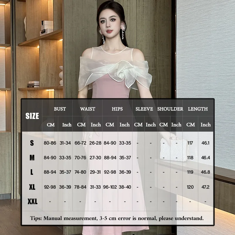 A-Leibniz Women's Dress Pink Dress Wedding Formal Party Dress Graduation Birthday Party Evening Dress 11522