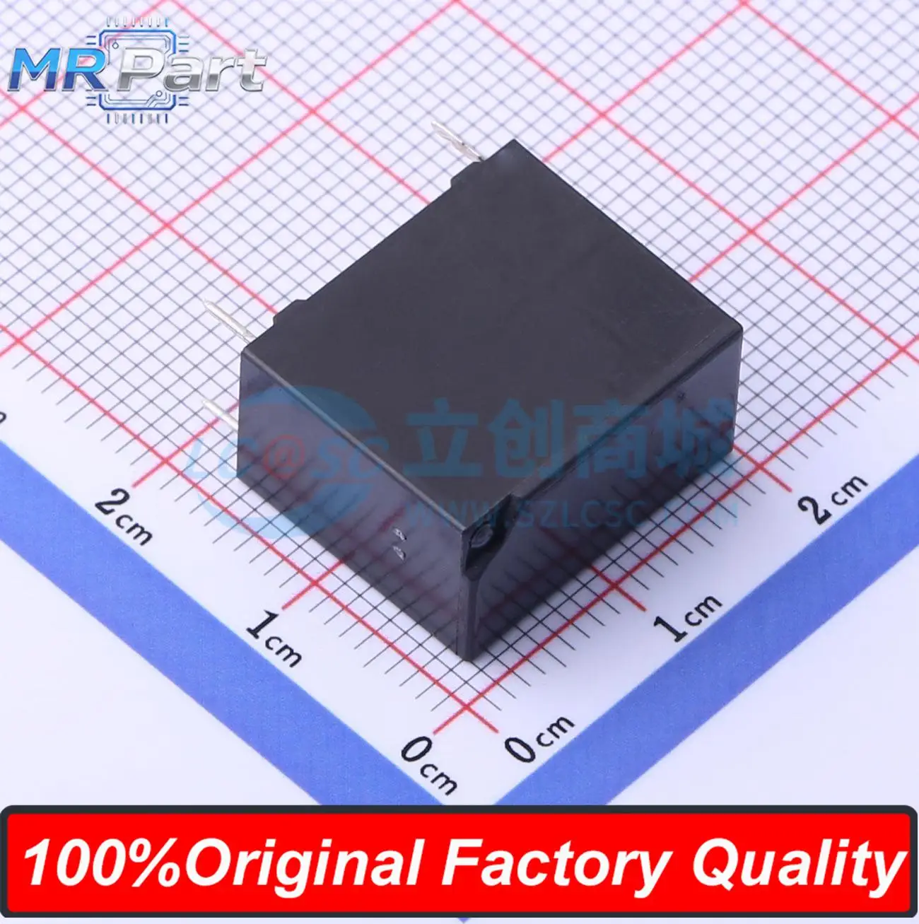 5 Pieces HF32F/005-HSLQ3 Ultra Small Medium Power 5V Relay 8A 250VAC Single Pole Single Throw Normally Open DIP 4 Pins