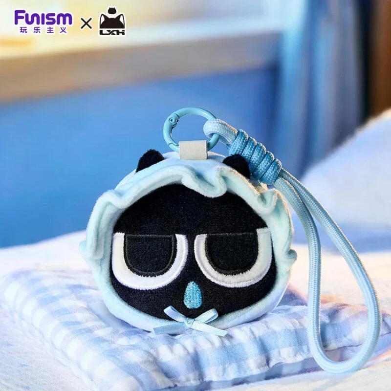 FUNISM Luoxiaohei Heixiu Series Plush Sound Keychain Blind Box Mystery Box Toys Kawaii Ornaments Figurines Home Decor Desktop