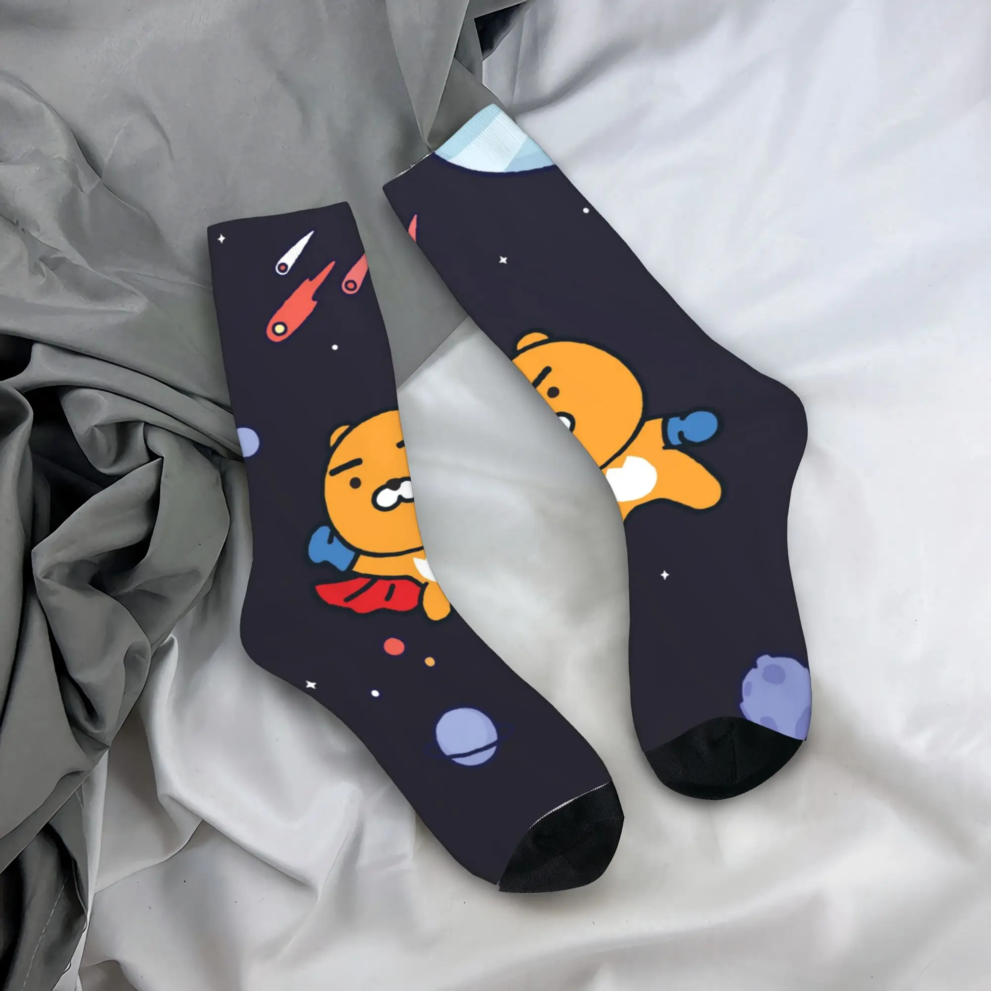 

K-Kakaos F-Friends космические носки чулки для отдыха осенние против пота взрослые мужские носки мягкие дышащие графические спортивные носки на открытом воздухе