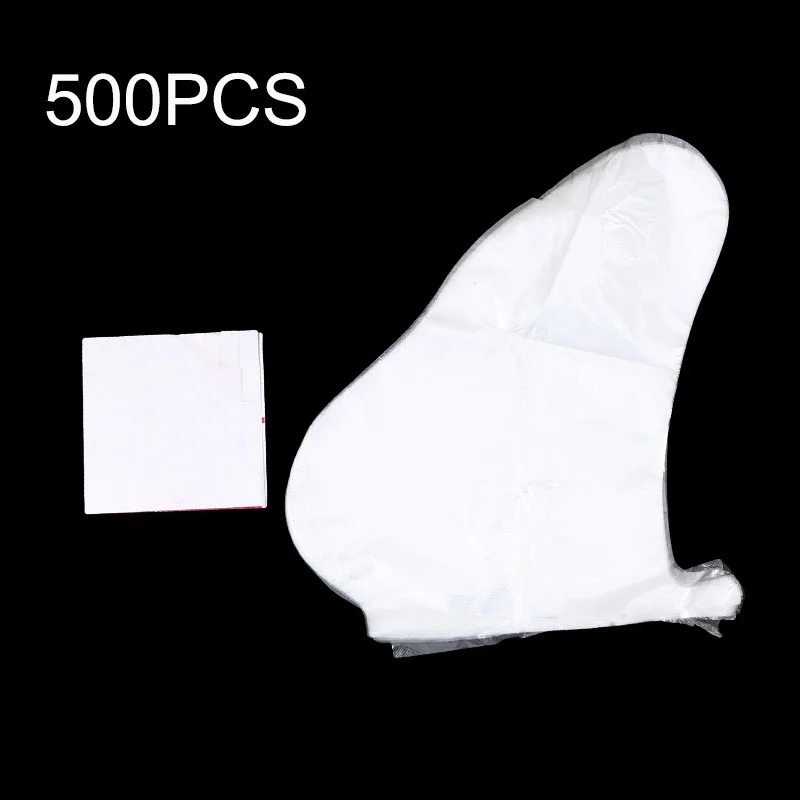 100/200 Stück Einweg-Fußpflegesocken Transparente Fußbeutel PE-Fuß-SPA-Abdeckungen Hornhautentferner Fußpflege Pediküre-Werkzeuge