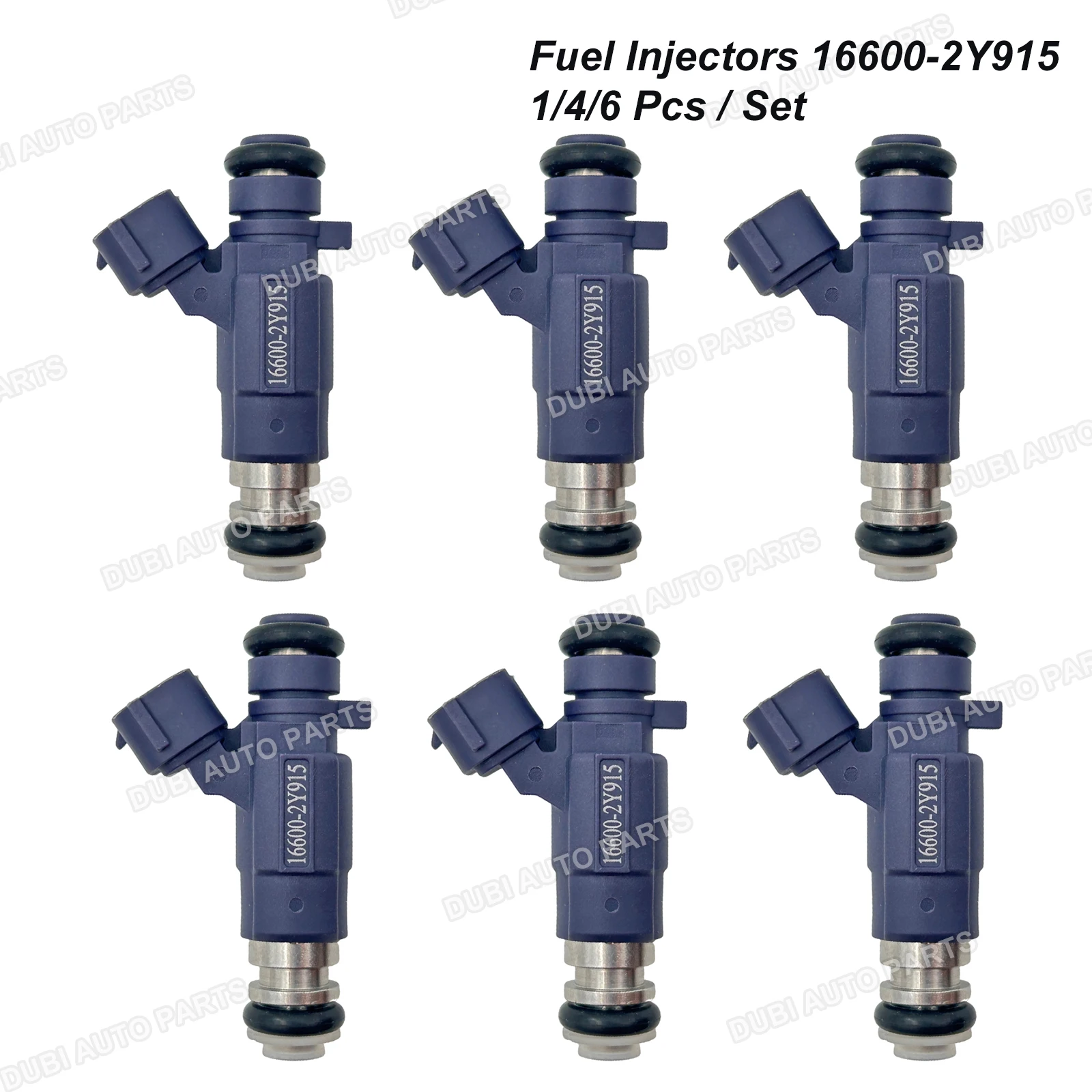 

1-6Pcs Fuel Injectors For NISSAN 350Z Z33 2002-2008 MAXIMA QX V NAVARA PATHFINDER II PICK UP D22 INFINITI G Saloon 35 166002Y915