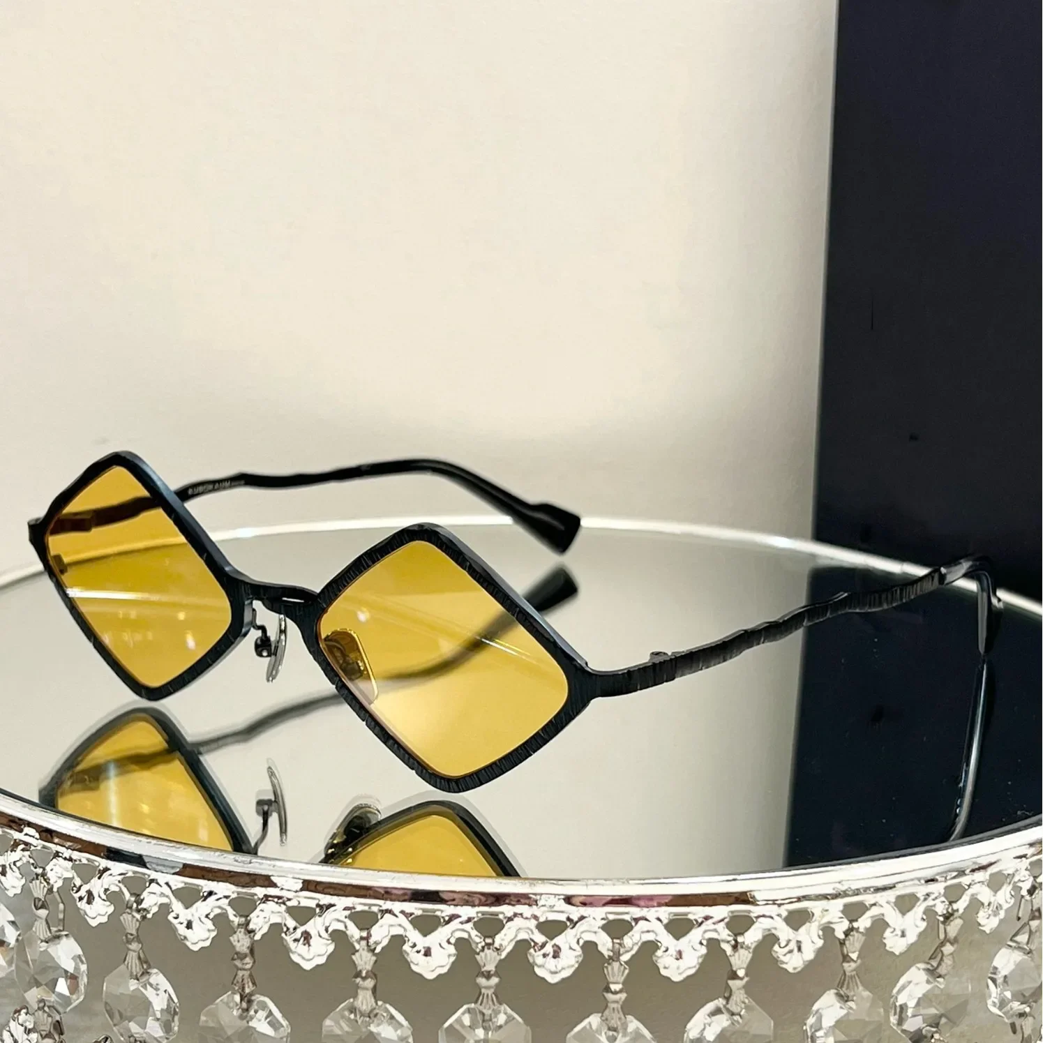 النظارات الشمسية الأوروبية الأمريكية الأصلية KUBZ14 الجديدة المضادة للأشعة فوق البنفسجية شخصية عين القط نمط الشارع النظارات الشمسية الموضة #3