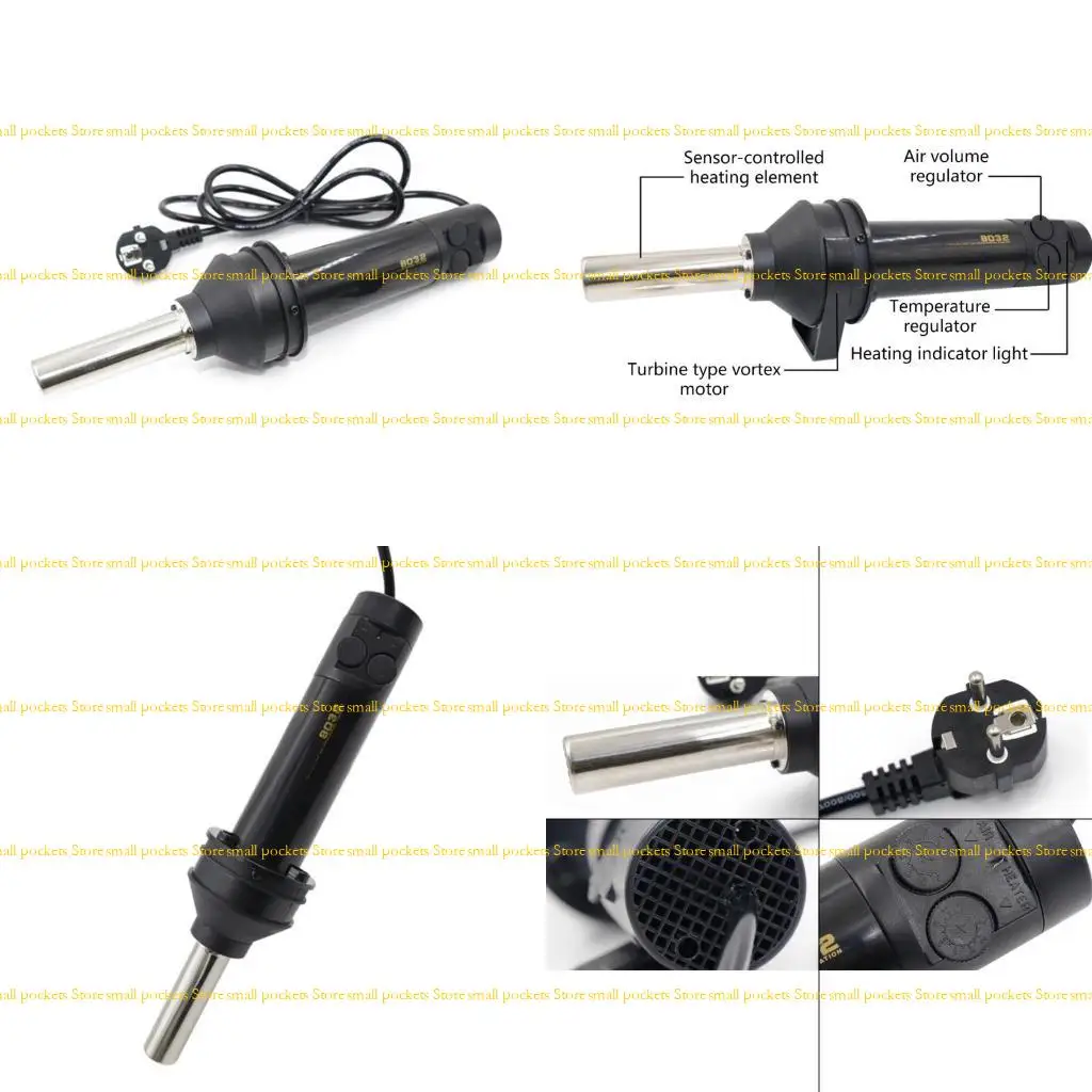 

R1WD 8032 Hot Air Solder Blower for BGA Rework Solder Station Hot Air Blower Hair Dryer Soldering Hairdryer 858D Hot Air