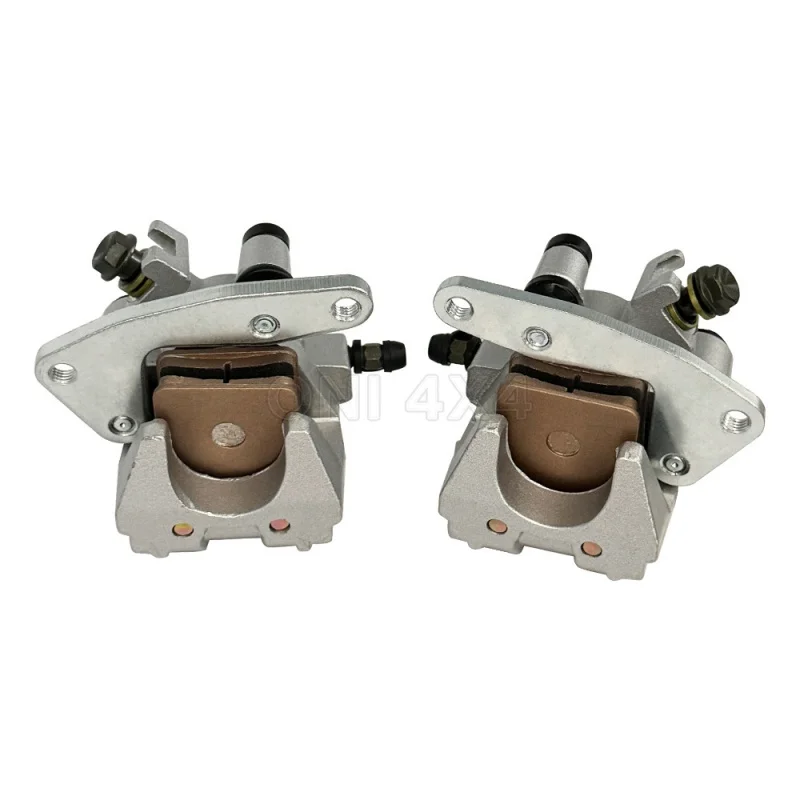 2PCS front brake calipers are suitable for Stels ATV 450H 500H 700H Hisun 450 500 700 Loncin 450cc 500cc 700cc LU022430 LU022431