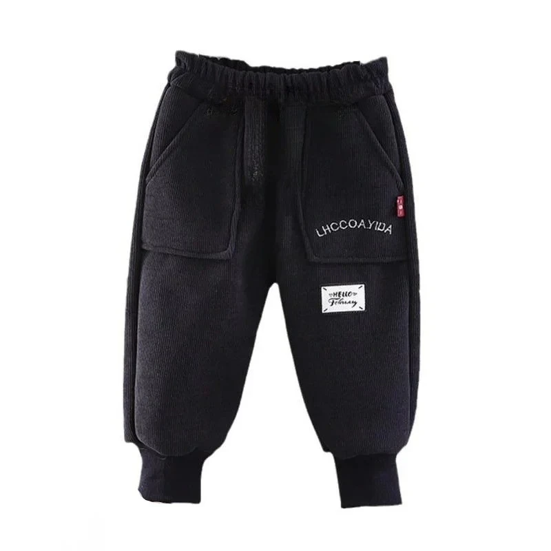 

Новинка, зимняя модная одежда для маленьких девочек, детские утепленные брюки для мальчиков, детские брюки, повседневный костюм для малышей, спортивная одежда для младенцев