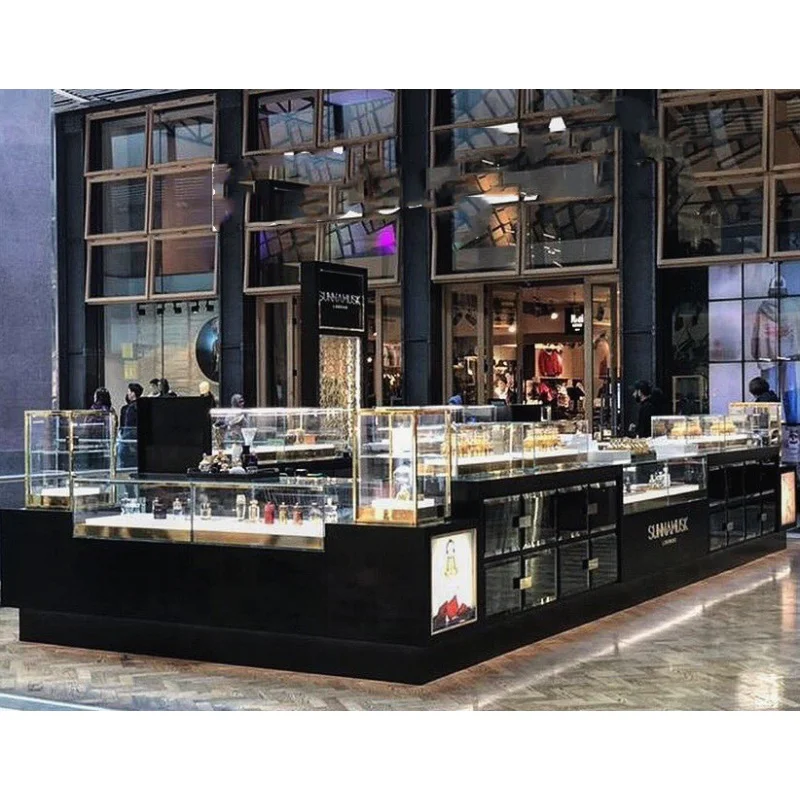 Custom, Luxe Parfum Teller Parfum Display Kiosk Voor Winkelcentrum