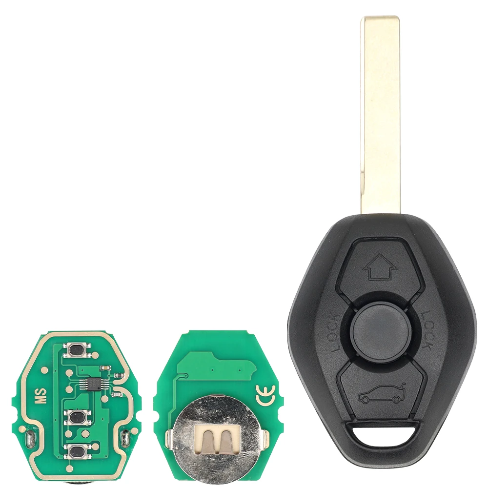 dahai EWS Sytem Car Remote Key for BMW E38 E39 E46 X3 X5 Z3 Z4 1/3/5/7 Series 315/433MHz ID44 Chip