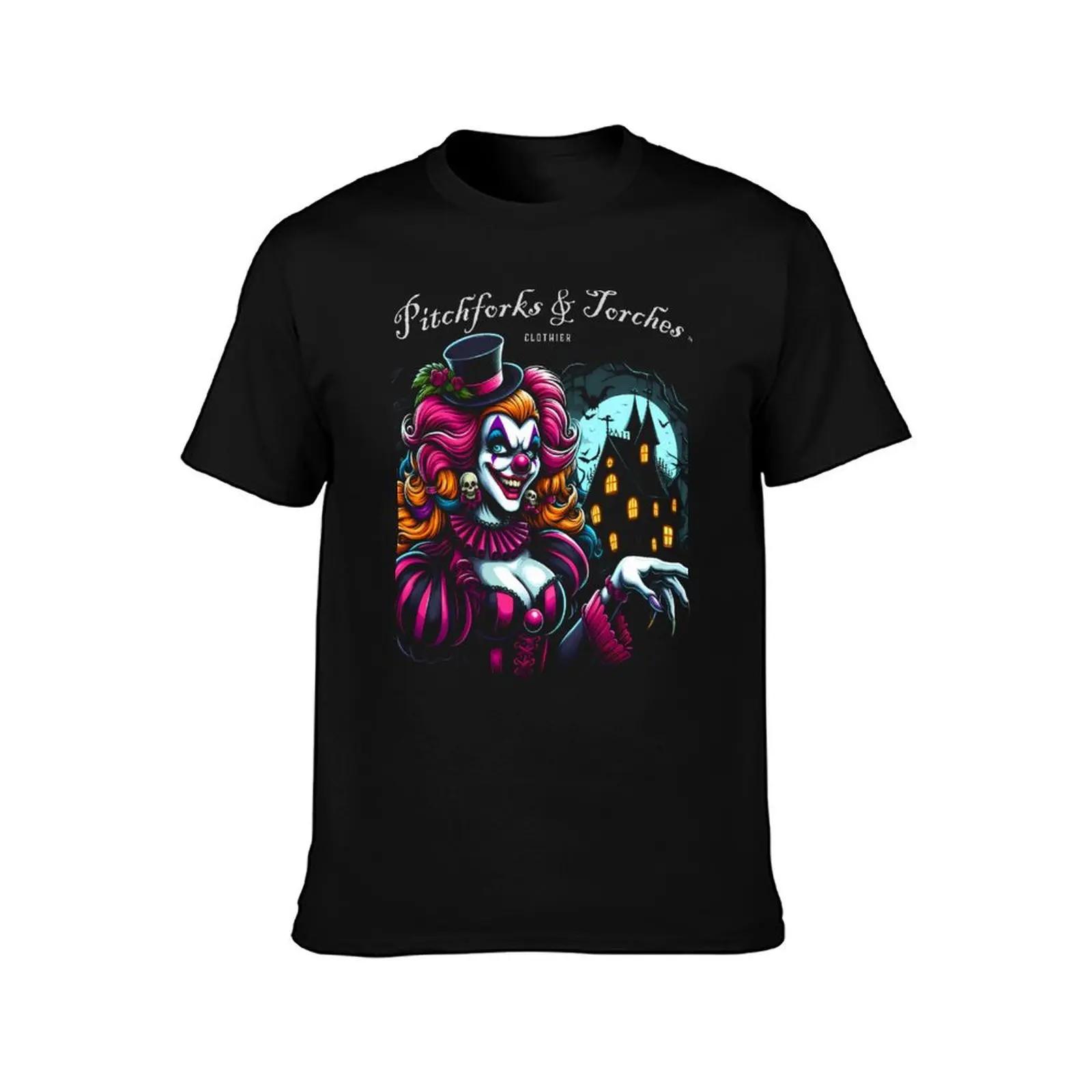 Pitchforks & Torches tm - Maiden of Mischief T-Shirt Aesthetic clothing oversized heavyweights oversizeds Men's t-shirts