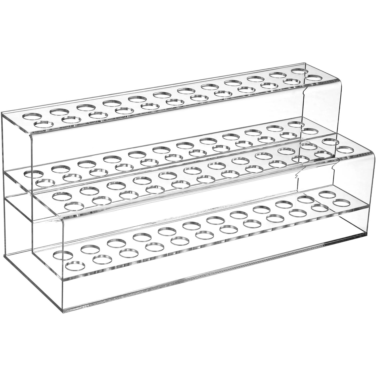 Imagem -05 - Multi-slot Pen Pencil Shelf Prático Maquiagem Ferramenta Storage Rack Pintura Pen Holder Lápis de Sobrancelha Organizador Mostrando Rack