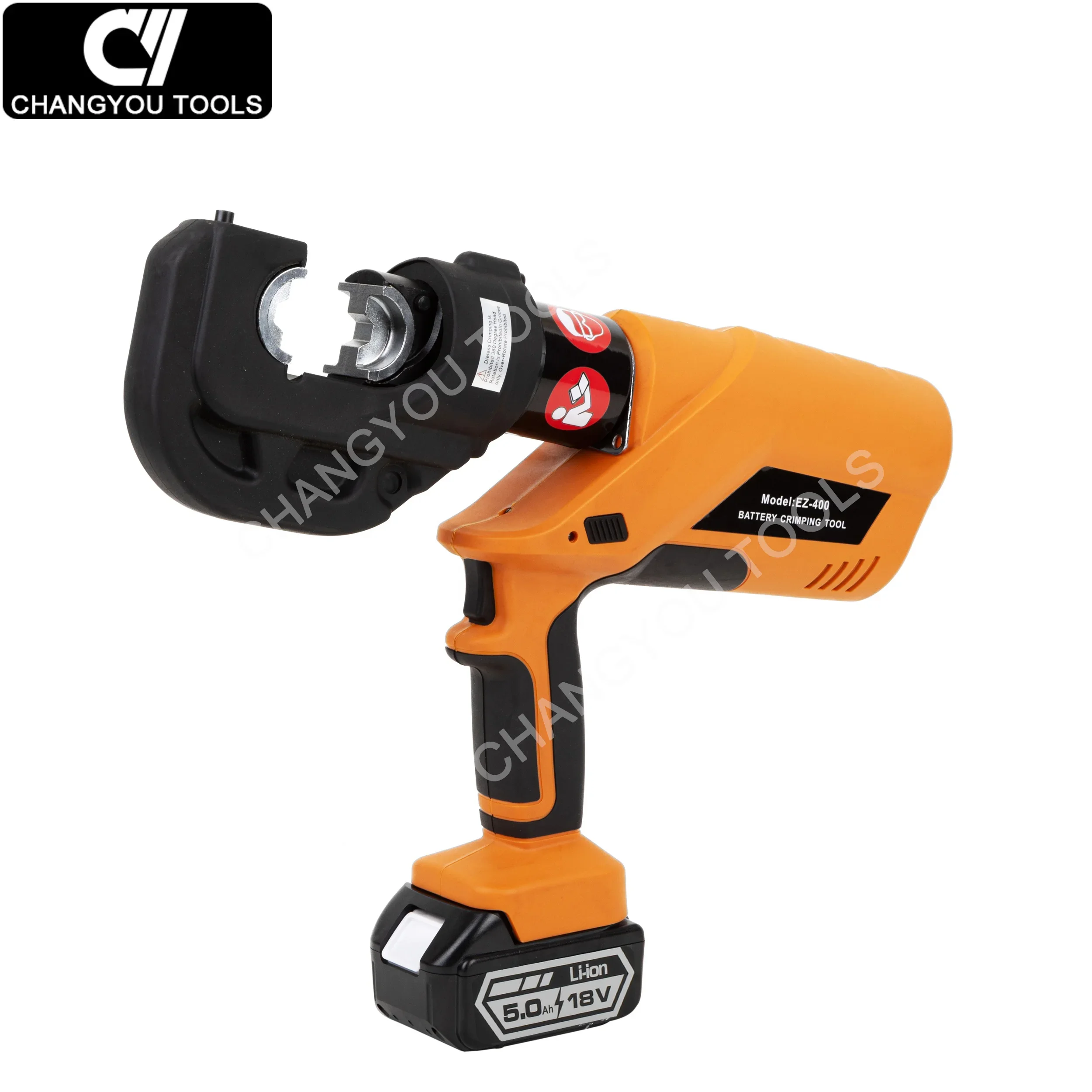 EZ-400 Cu50-400mm2 Battery Operated Cable Crimper Electric Hydraulic Tool for Copper Connector Crimping Cordless