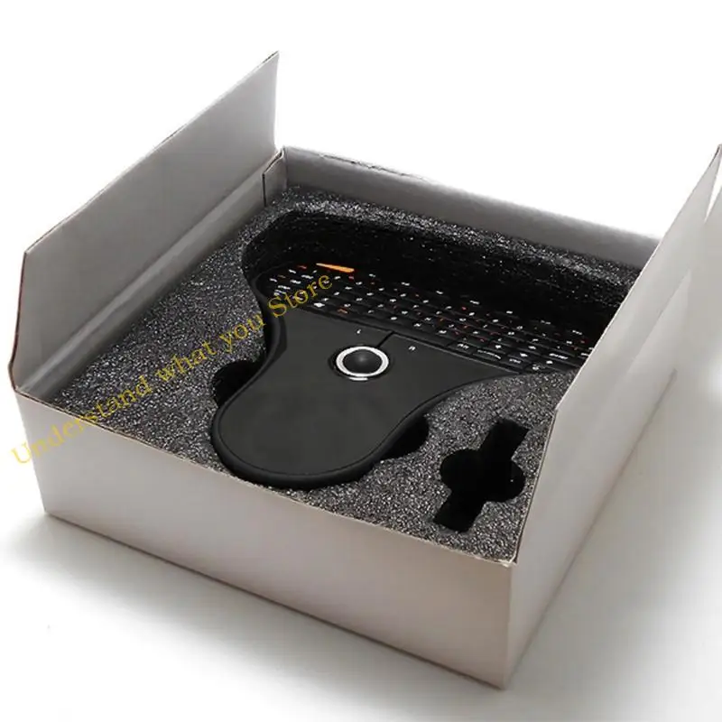 

J60A 2.4GHz Mini Wireless Multimedia Mouse Remote Control Keyboard with Trackball