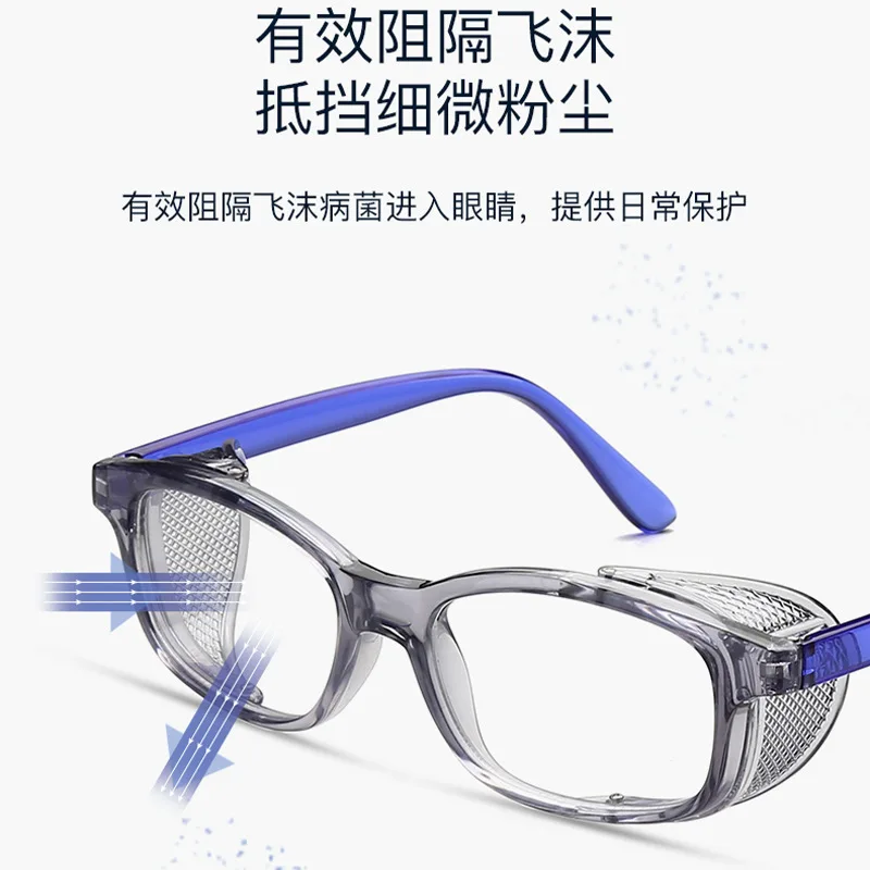 Goggles against Wind and Sand Dust-Proof Glasses Anti-Fog Protection Anti-Splash Windshield Polishing Men and Women