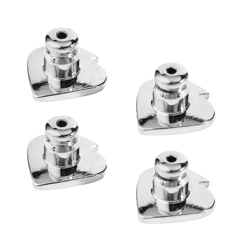 4 Pieces Earring Backs Locking Earring Plugs Replacement Earring Backs Jewelry Accessory Suitable for Outdoor Activities