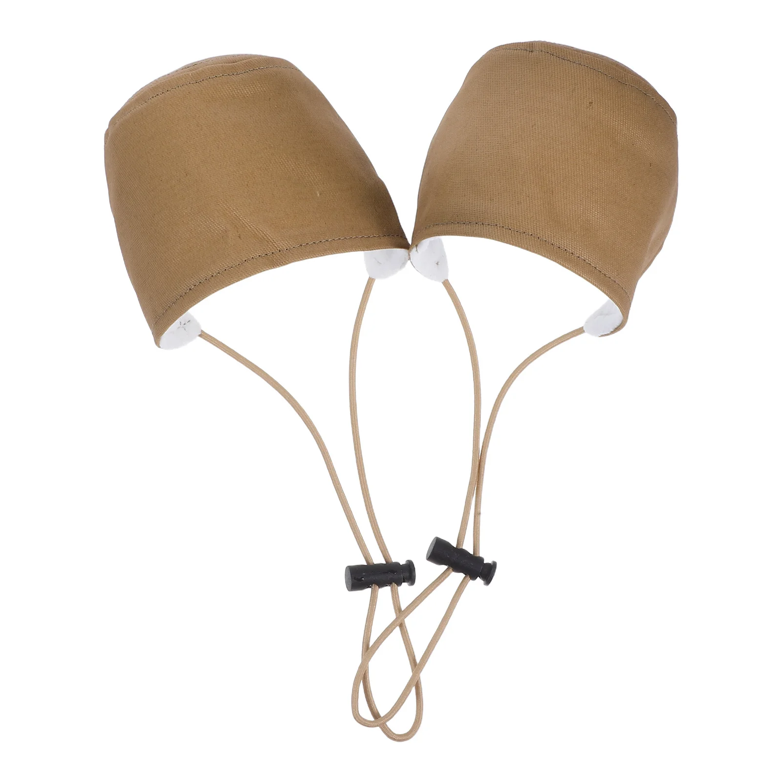 

2Pcs Car Driving Heel Protectors Wearproof Shoe Covers for Men Women Easy Clean Reusable External Sole Cushion Khaki