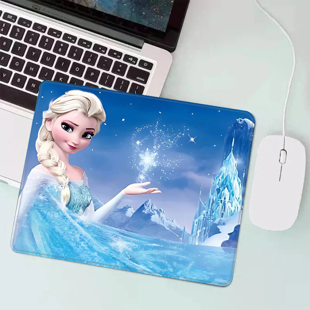 Frozen Princess Elsa Gaming Mouse Pad XS Small Mousepad For PC Gamer Desktop Decoration Office Mouse Mat Deskmat Rug