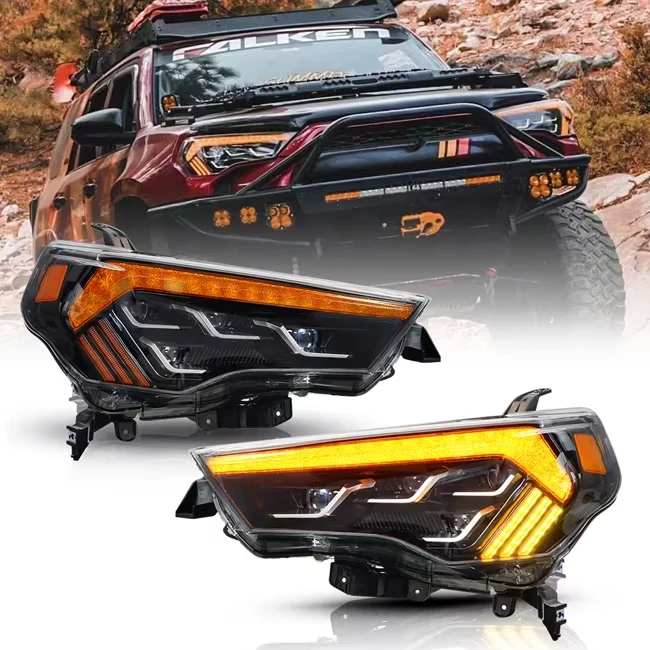 

Светодиодная фара TT-ABC для Toyota 4 RUNNER 2014-2021, обновленная фара от старого до нового